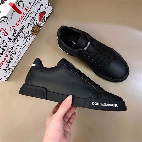 tenis dolce gabbana masculino preto|More.